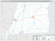 East Feliciana Wall Map Premium Style